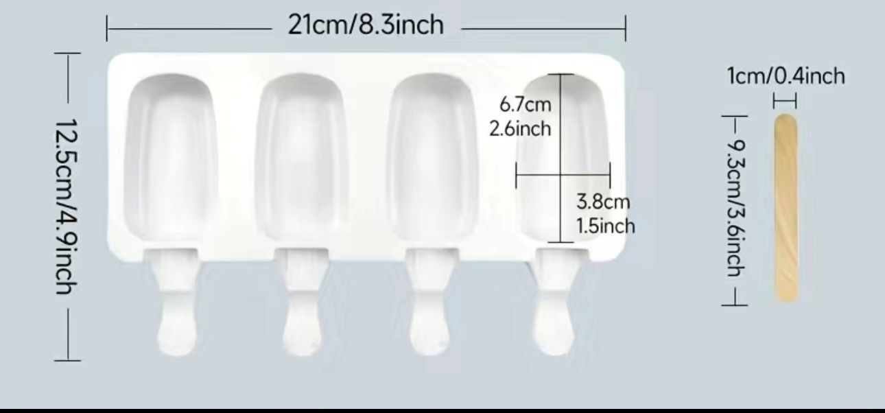 Moules à gâteaux: Silikon Eiscremeform – Neuf avec emballage d'origine à Thun par tulu_1995 2