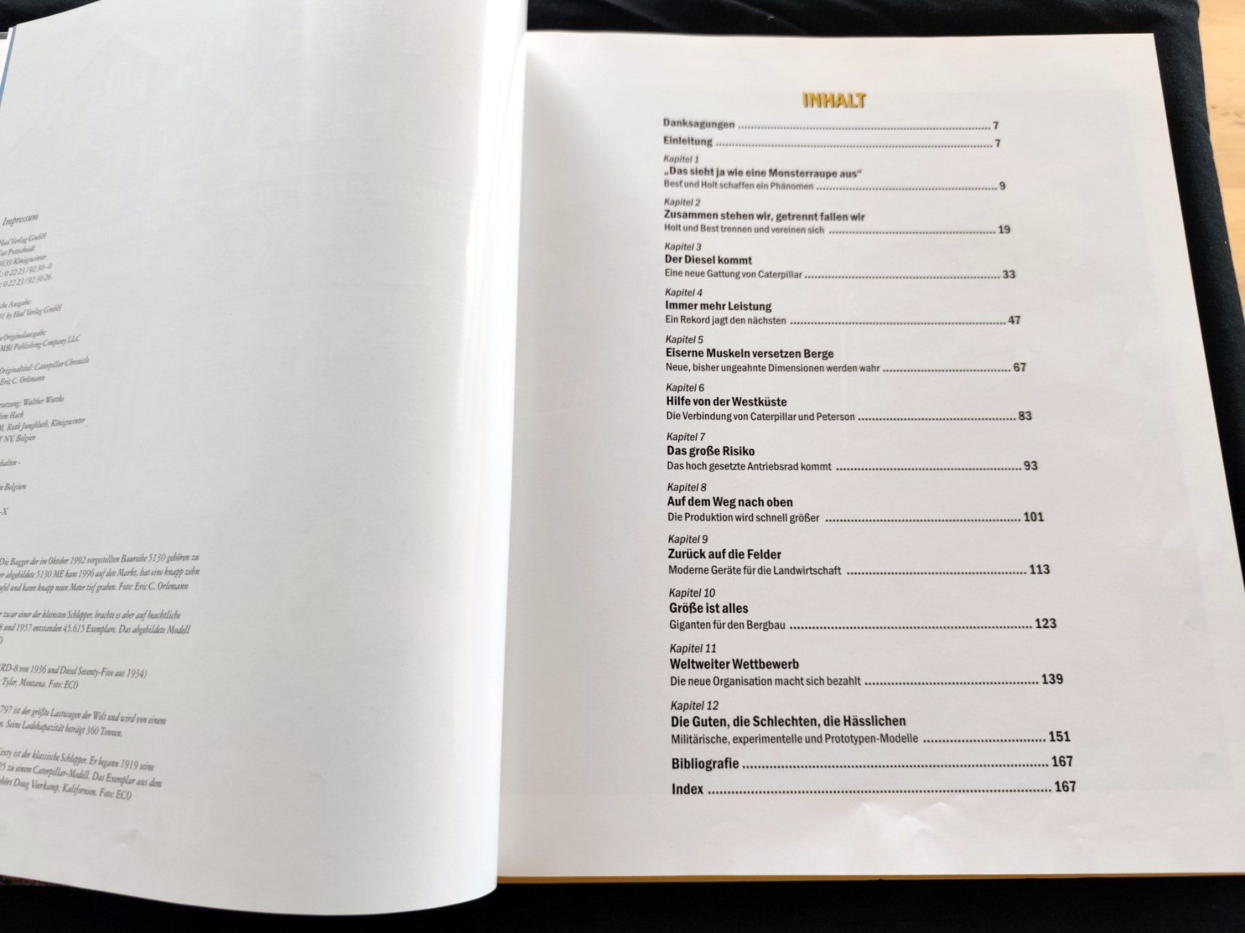 Livres: Caterpillar Chronik – D'occasion à Birrwil par dirtyoldtown 1