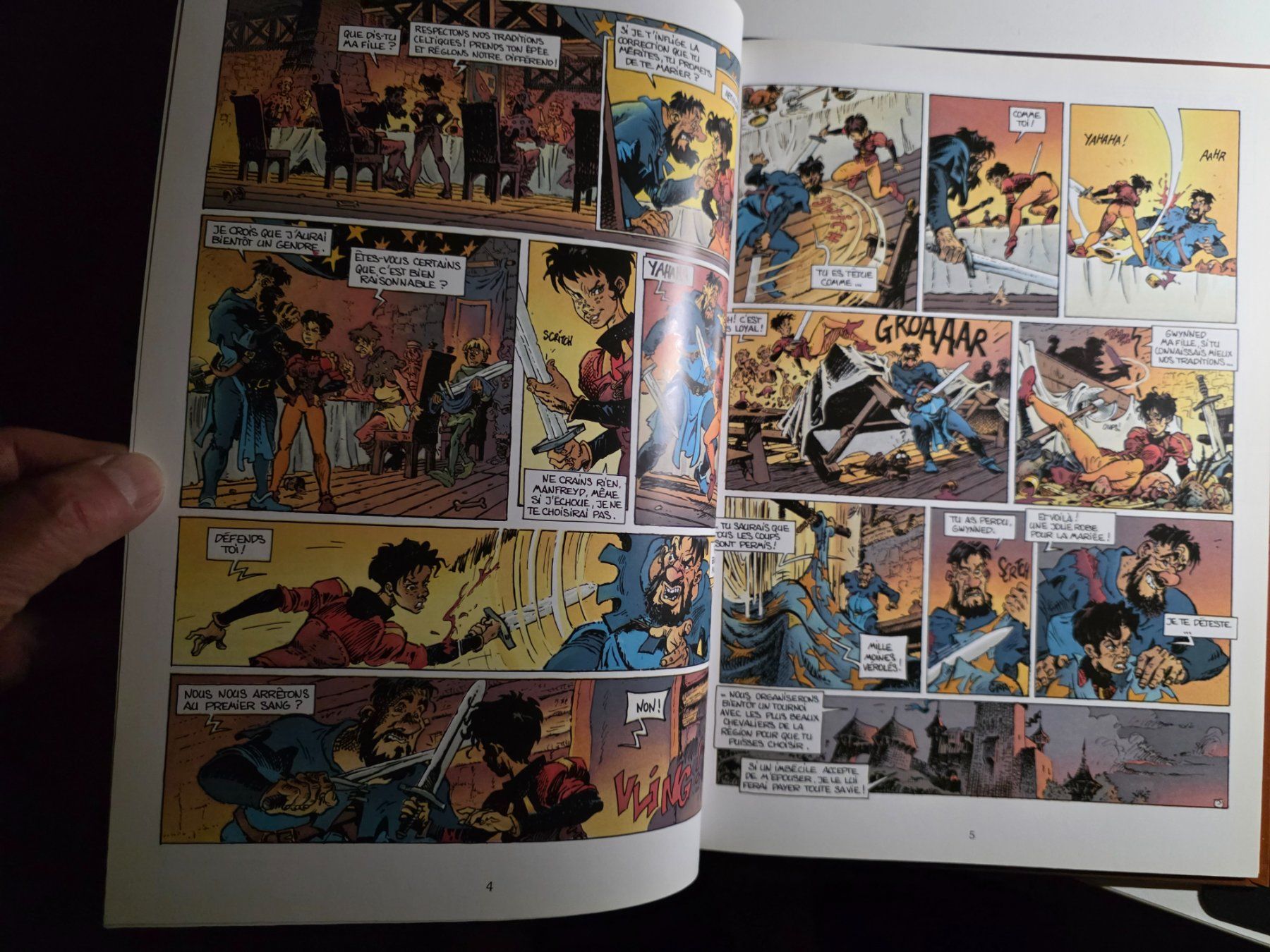 Fumetti: Comic Le Chant d'Excalibur - Tome 1 - 1998 – Usato da Walterswil BE venduto da Lonitti 8