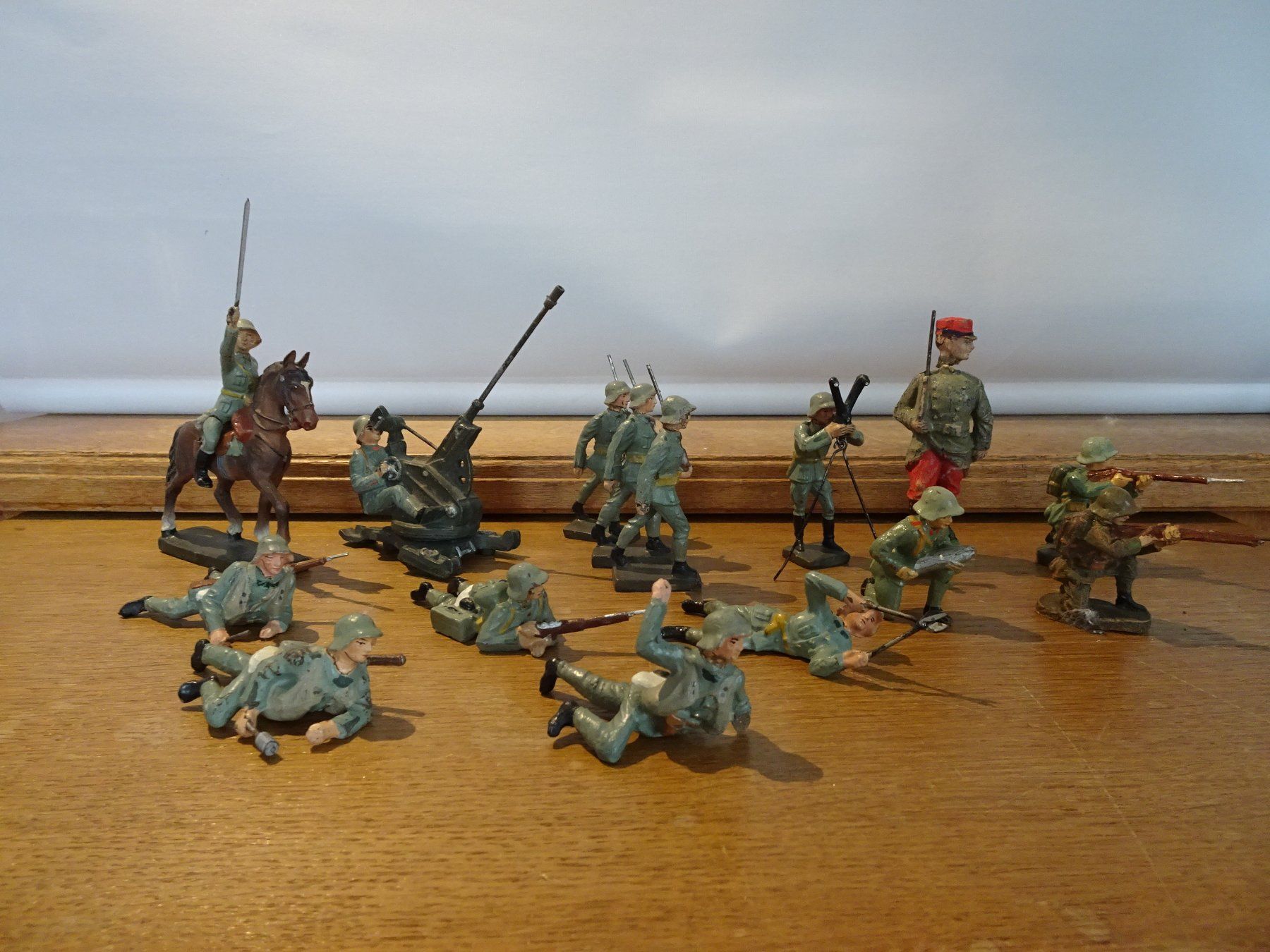 Elastolin Figuren 2 Weltkrieg