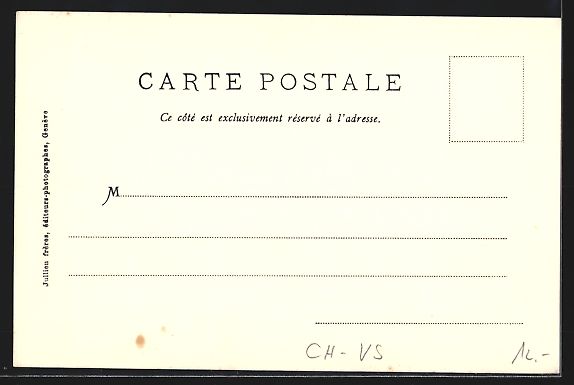 Cartoline postali: Saint-Maurice, Pont de Saint-Maurice, Va – Usato da Berlin venduto da bartko-reher 1