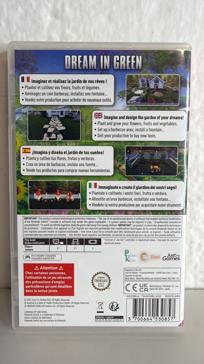 Nintendo Giochi: Nintendo Switch Garden Simulator Game - Spring is here! – Usato da Ehrendingen venduto da bubulence 1