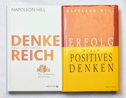 2 Bücher vom  Napoleon Hill - Denke nach und werde reich