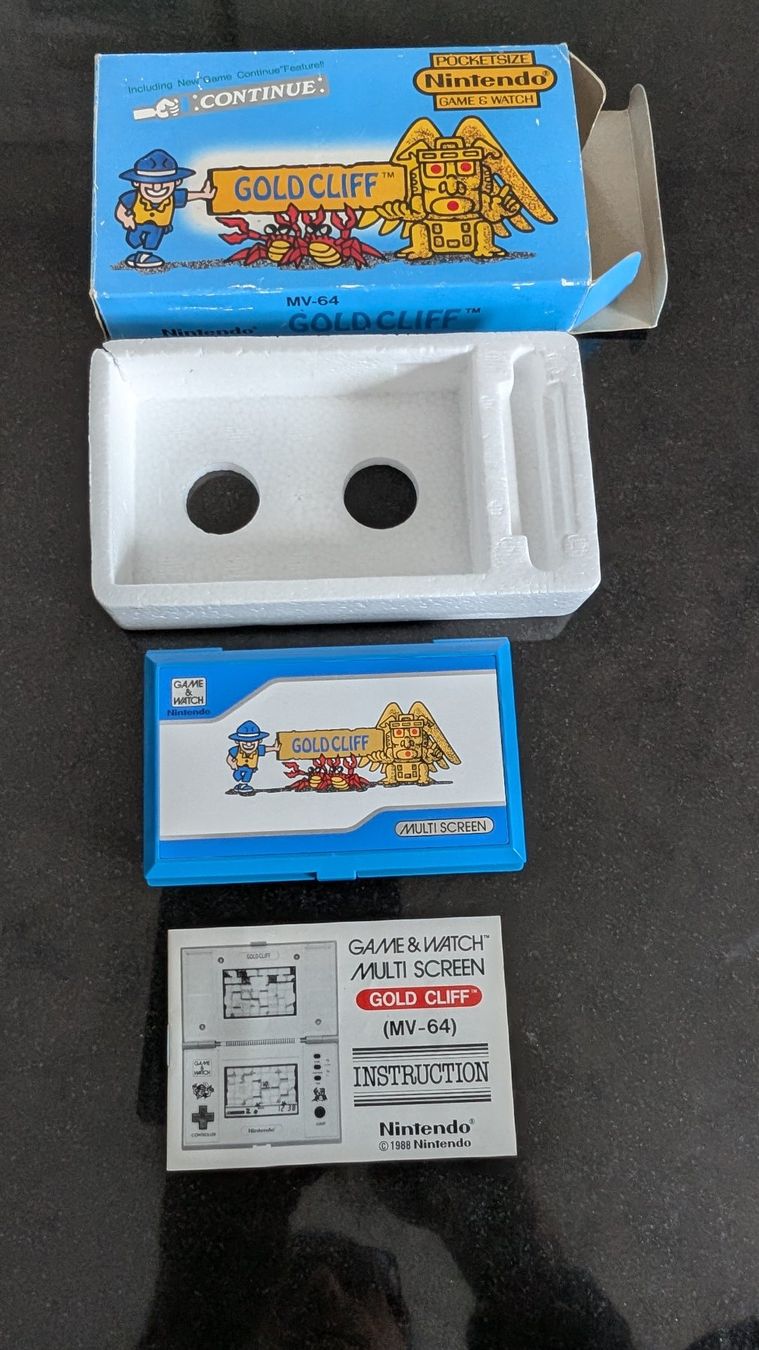 game&watch Console: GOLD CLIFF - NINTENDO GAME & WATCH – Usato da Spiegel b. Bern venduto da Natix 6