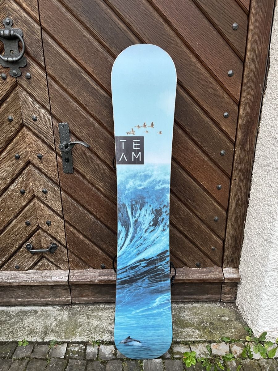 Board: Nitro - Team Exposure Snowboard inkl. Bindung – Usato da Unterseen venduto da BiancaNBozo 5