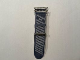 H-En Mer: Gray Glacier Blue Armband für Apple Watch Ultra
