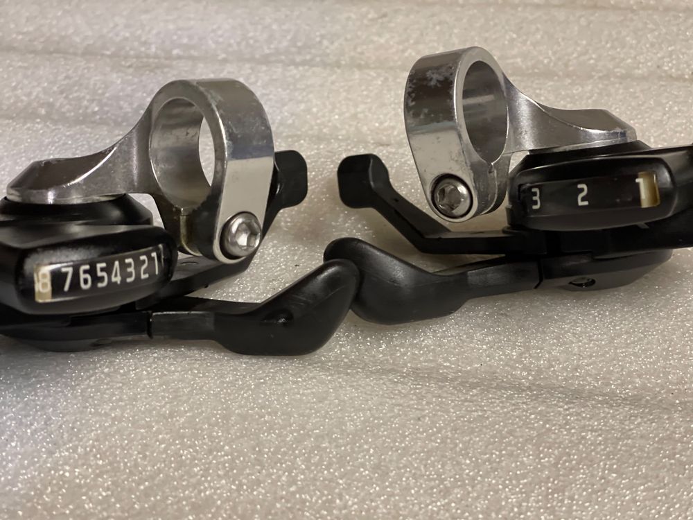 Manette droite VTT Shimano SLX SL-M7100-R 12 vitesses à collier