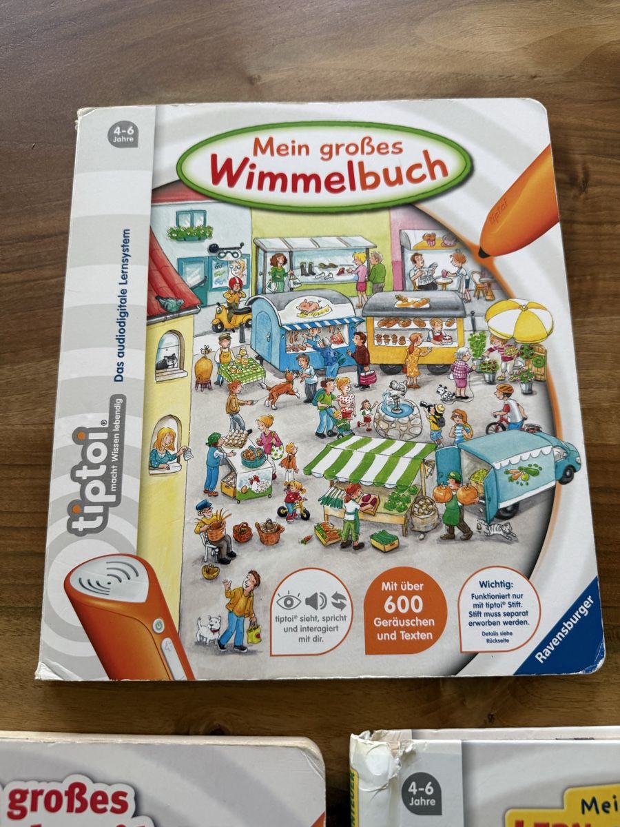 Bücher: 3 tiptoi Bücher – Gebraucht aus St. Gallen von Red-Curry 3
