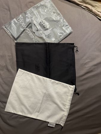 Sacchetti/zainetti Versace, Karl Lagerfeld, Paco Rabanne