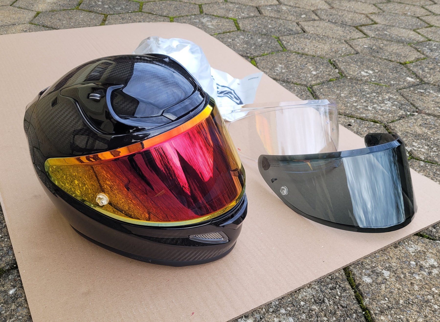 HJC Helme & Visiere: HJC  RPHA  12 Carbon Helm.  grösse  S , ca 56cm – Gebraucht aus Wangen b. Olten von Bonsai76