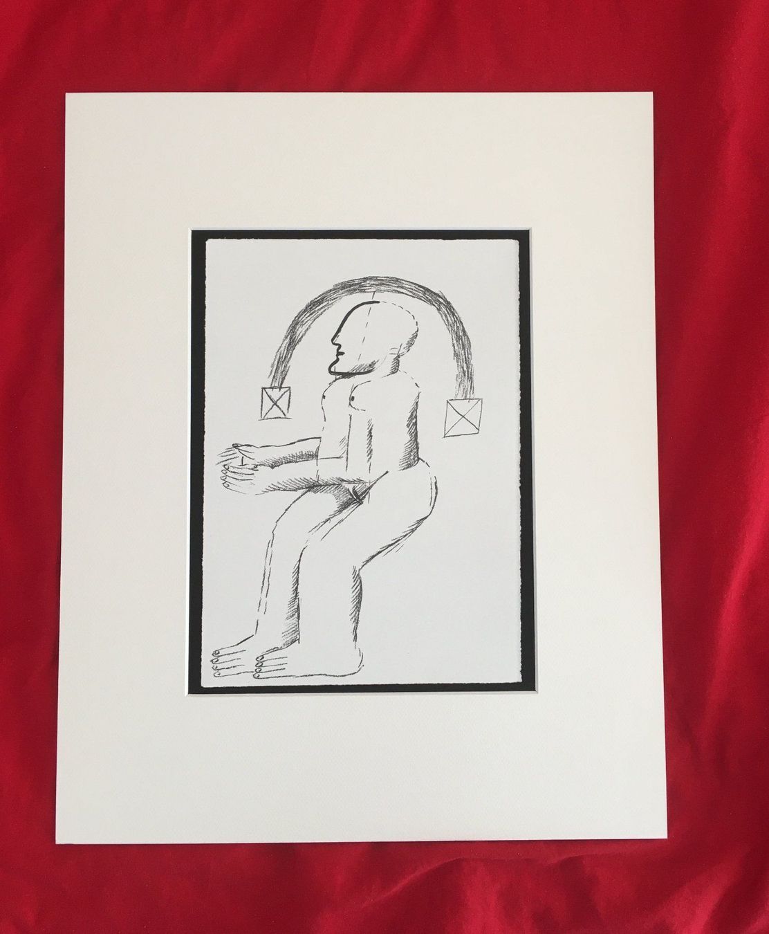 Grafica & Litografie: HORST ANTES Original Lithographie #721 – Usato da Nennigkofen venduto da Sommersonnen 1