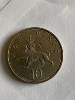 Münze GB New Pence 10 1968