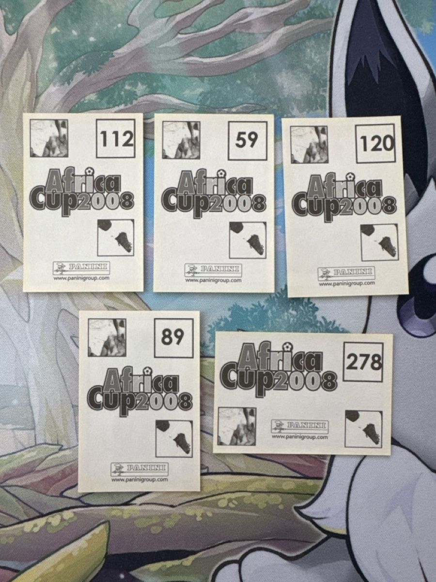 Panini Sammelbilder & Trading cards: Panini Stickers Africa Cup 2008 – Gebraucht aus Wohlen AG von VittorioXY 1