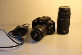Canon EOS1100D inkl. Objektiv 18-55mm + 75-300mm!