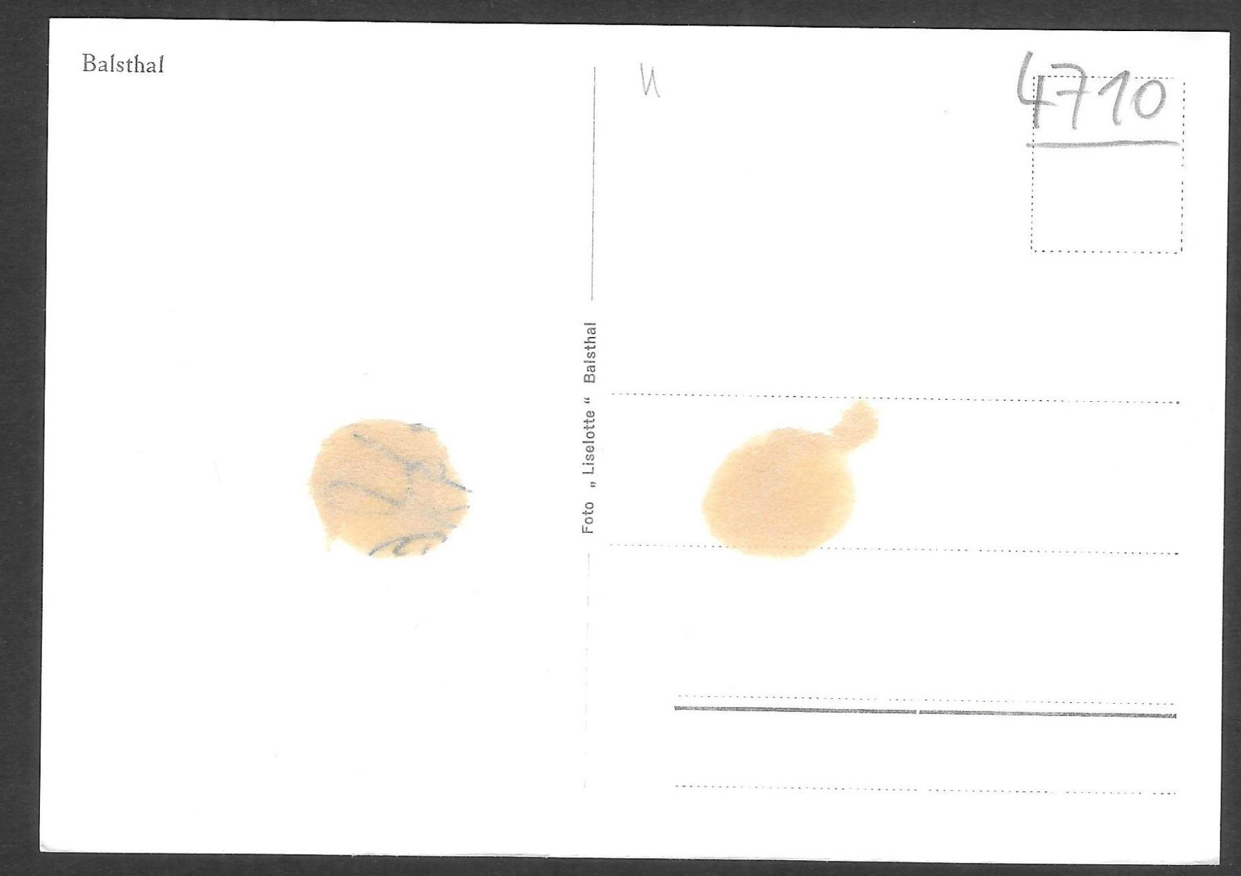 Cartoline postali: Balsthal Strassenpartie mit alten Autos – Usato da Olten venduto da clotaldi 1