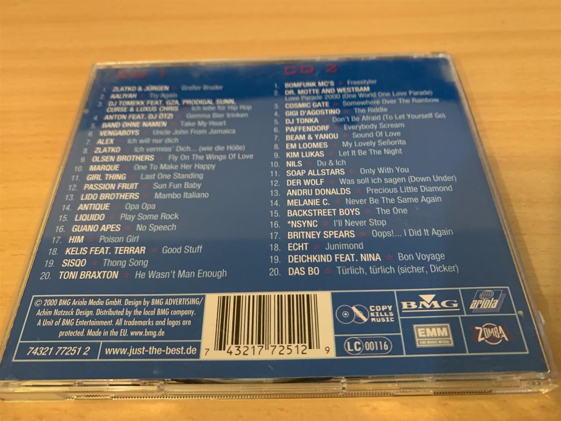CD: Just The Best 3/2000 - 2 CD – Usato da Rikon im Tösstal venduto da Alpenmutz 1