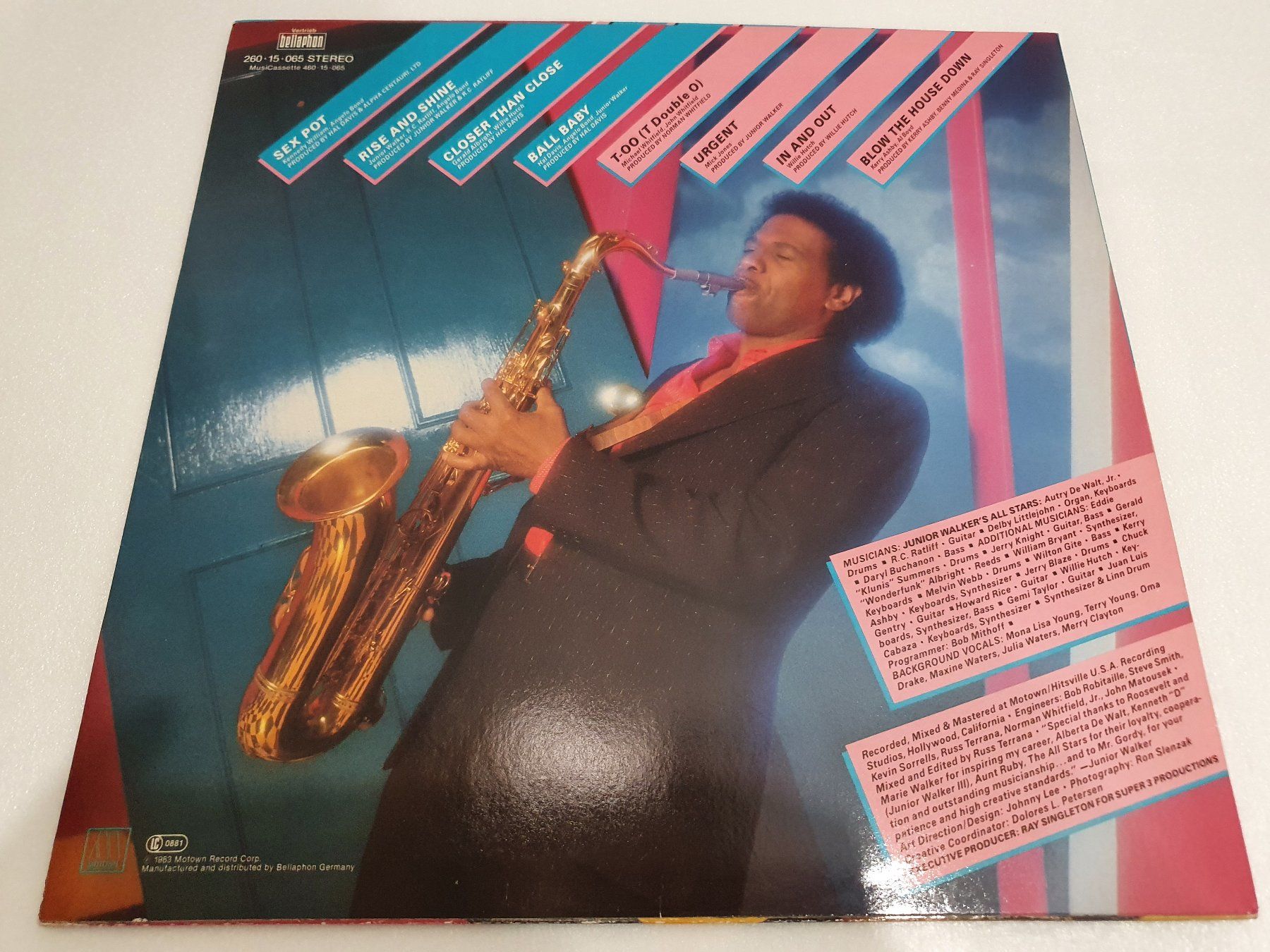 Schallplatten: Junior Walker – Blow The House Down – Gebraucht aus Uster von Vinyl-Leidenschaft 1