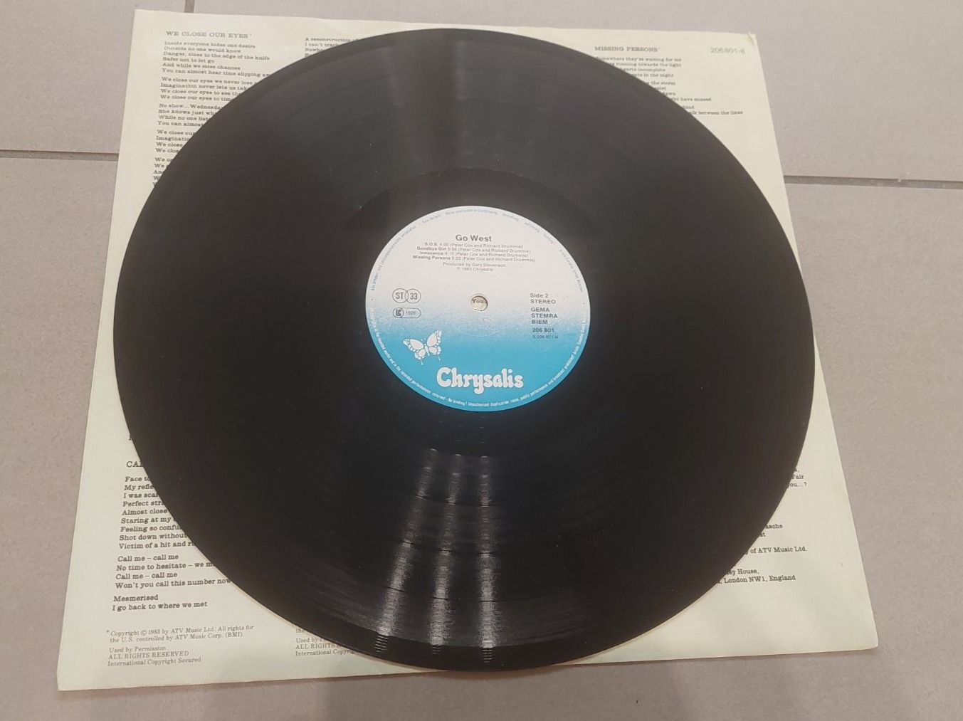 Dischi in vinile: LP Go West – Usato da Erlinsbach venduto da pfunky 5