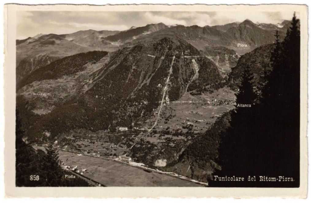 Cartoline postali: Piotta - Standseilbahn Ritom – Usato da Binningen venduto da Mountainrider