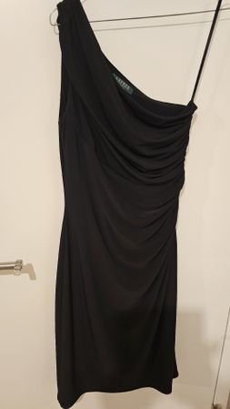Robe d'été Noir asymétrique très belle Ralph Lauren Taille40
