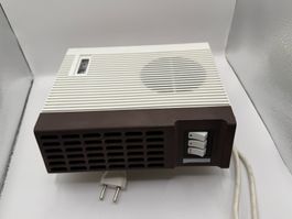 Heizlüfter Jura Elektro weiss braun Vintage CH-MADE