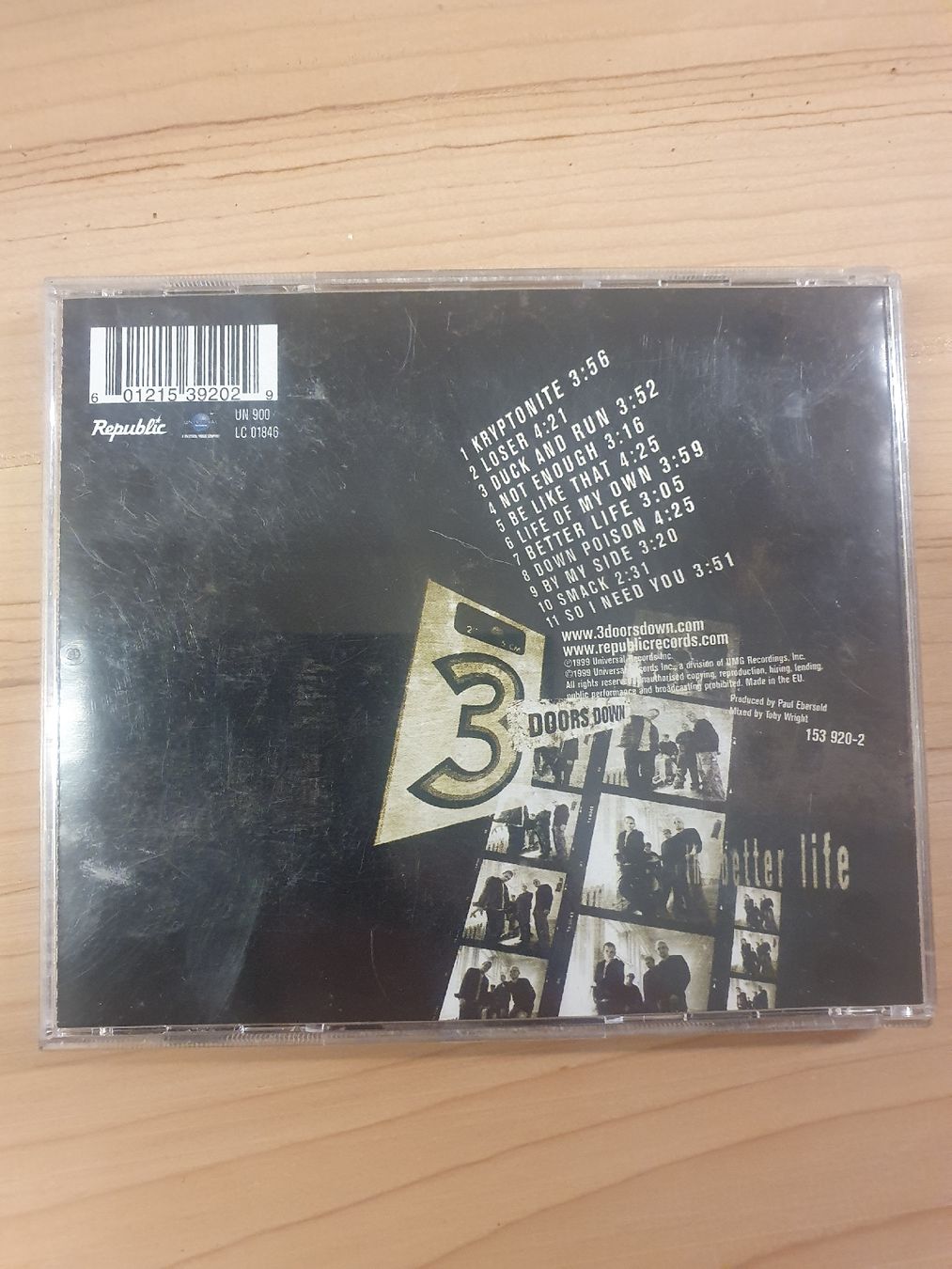CD: 3 Doors Down - the better life – Nuovo (secondo la descrizione) da Arch venduto da Zkinwalker 1