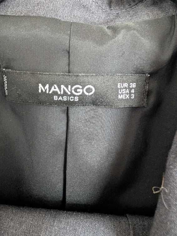Mango Ensembles & Tailleurs: Mango Kostüm Hose und Blazer, anthrazit, Gr. 36 – D'occasion à Arch par Jessline 2