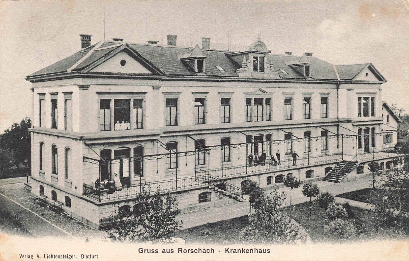 Cartes postales: Rorschach SG Krankenhaus – D'occasion à Biasca par Blenio71