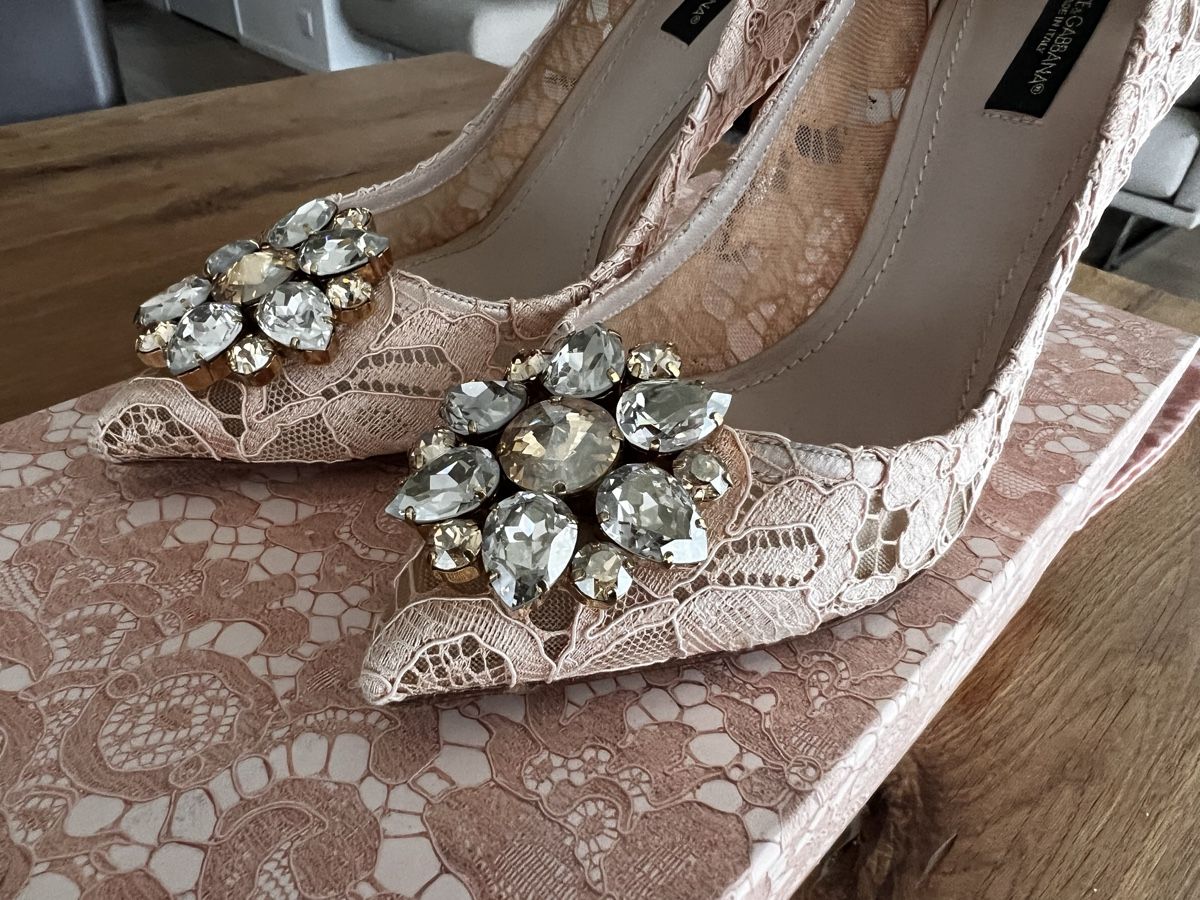 Dolce & Gabbana Scarpe da donna: Dolce Gabbana Rainbow Spitzen Pumps – Usato da Vogelsang AG venduto da Hedgehog_1985 4