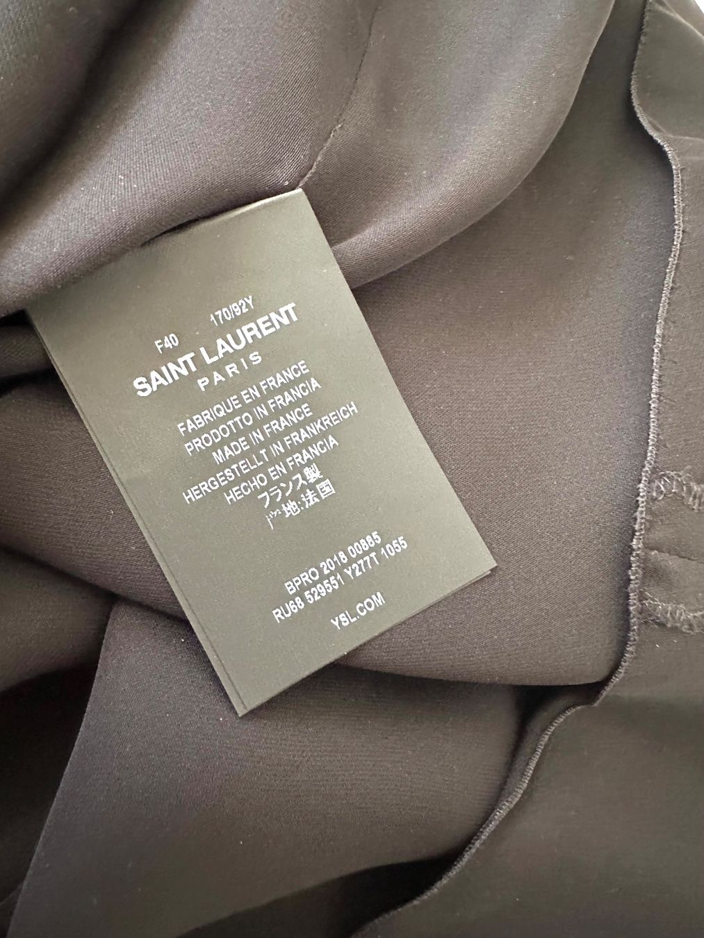 Saint Laurent Vestiti: Saint Laurent abito – Nuovo (secondo la descrizione) da Pregassona venduto da Reluxuryspace 9