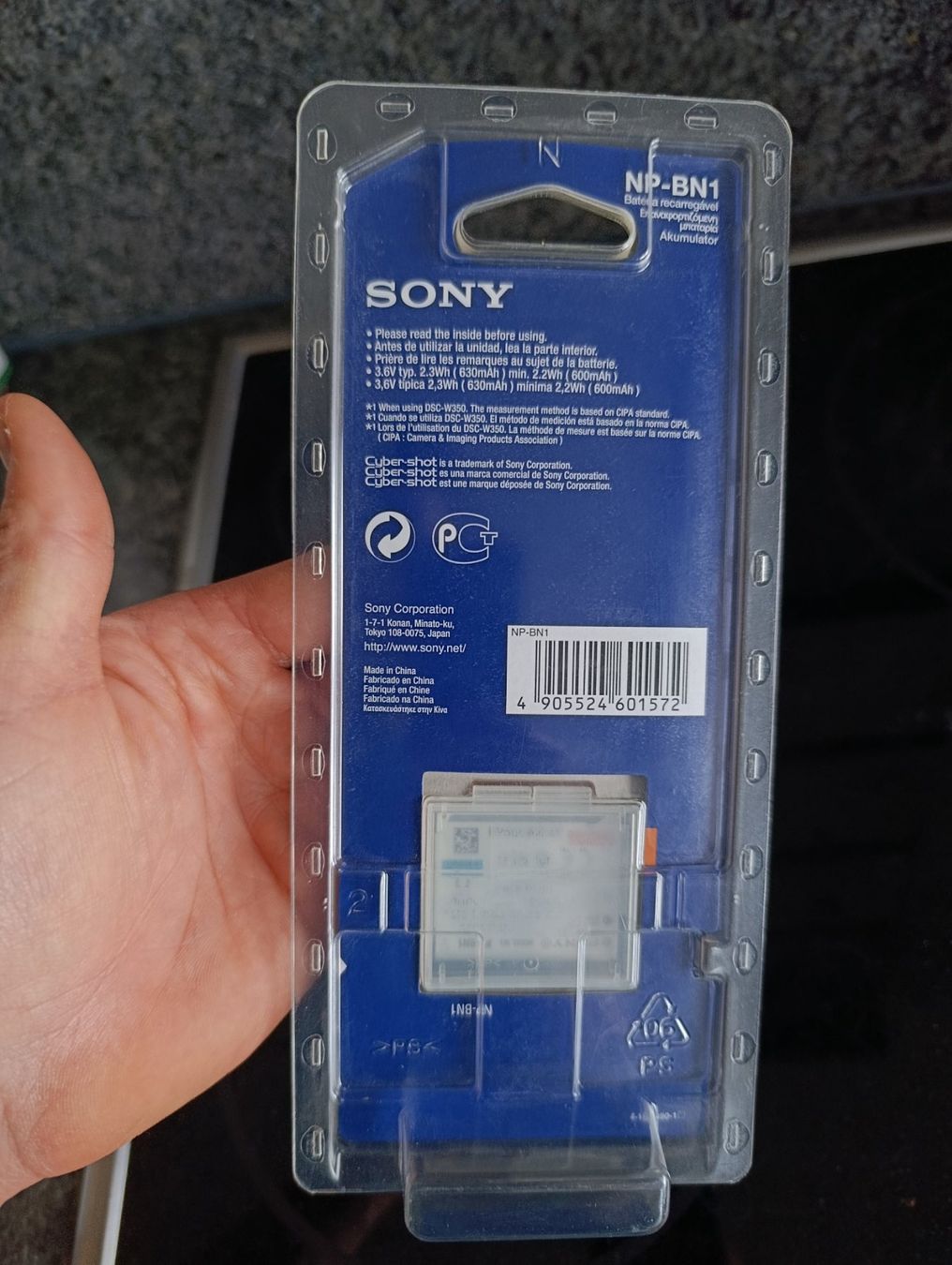 Sony Batterie: Sony Akku NP-BN1 neu – Nuovo (secondo la descrizione) da Wil SG venduto da Donaldus 1