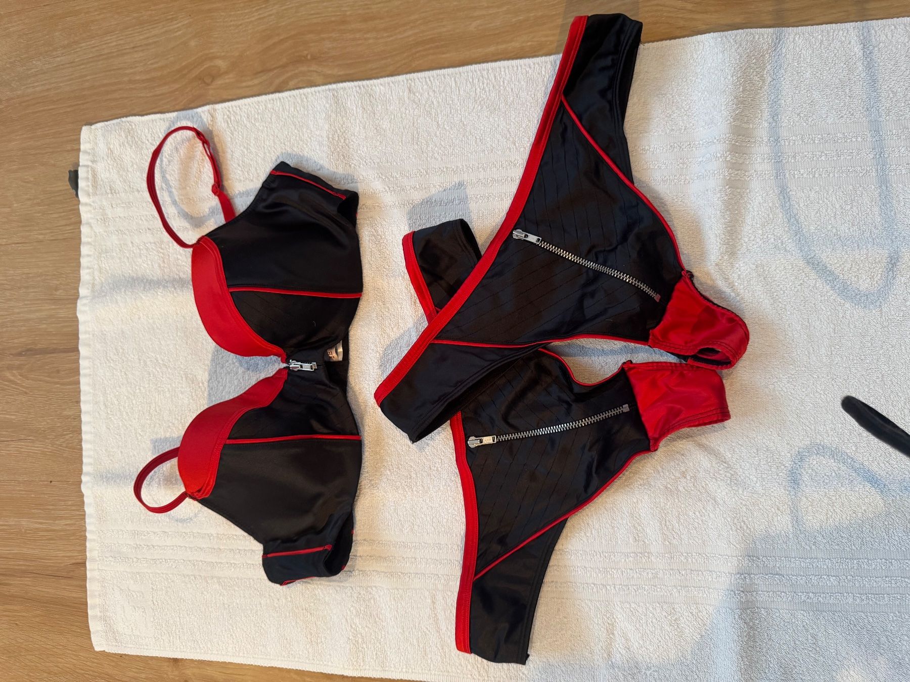 Beldona Altra biancheria intima: Dessous Set rot -schwarz – Nuovo (secondo la descrizione) da Regensdorf venduto da Midget64 1