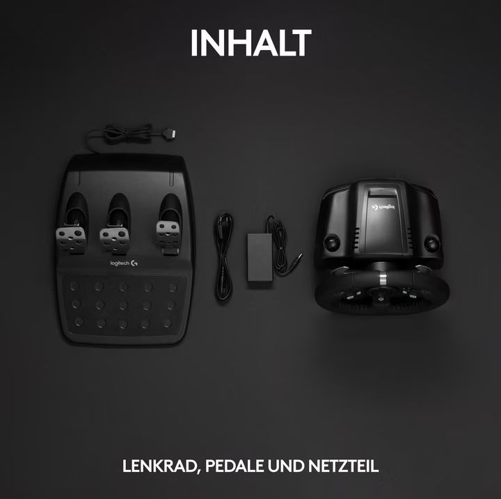 Logitech Controller: Logitech G920 Driving Force Lenkrad mit Pedalen XBOX One – Usato da Jonen venduto da dan_285s 1