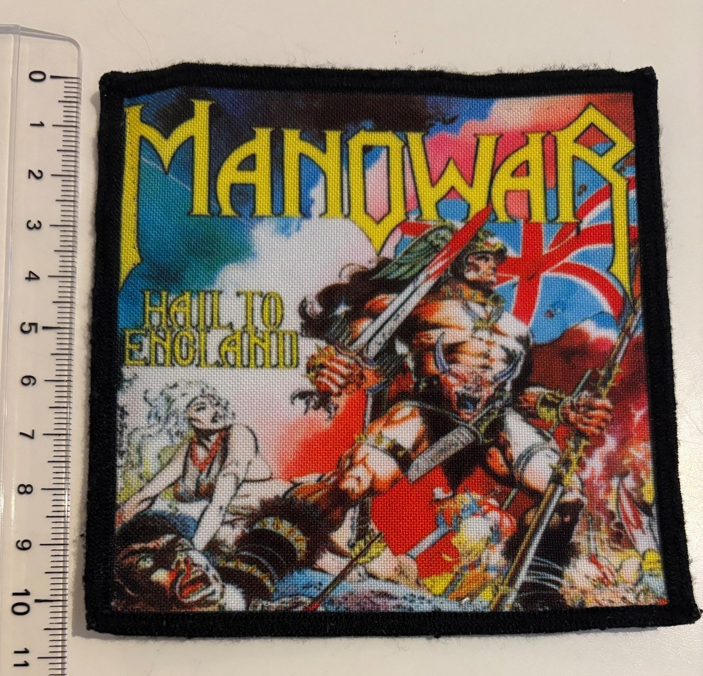Toppe: MANOWAR -  Patch Aufnäher Heavy Metal Epic Metal – Usato da Egg b. Zürich venduto da superman1975