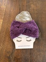 Stirnband doppelt gestrickt Handmade