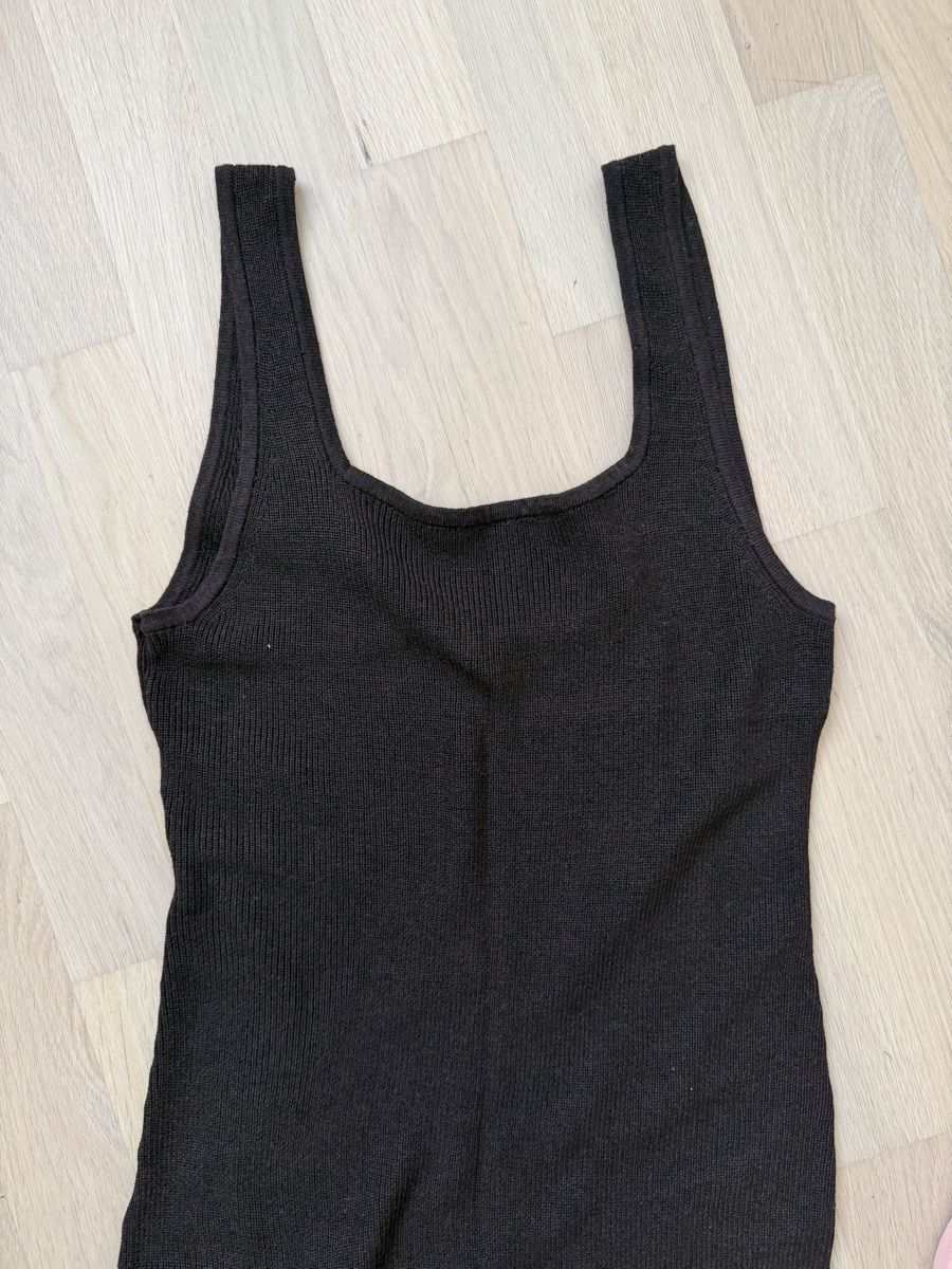 H&M Kleider: Rippstrick Kleid Grösse S Braun H&M HM – Gebraucht aus Itingen von Granini_93 1