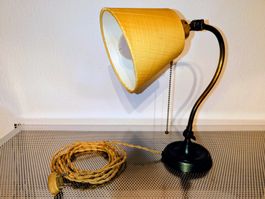 Antike BAG TURGI Tisch & Wandleuchte um 1920 (CH).