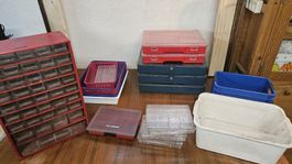 Grosses Werkstatt-Organizer Konvolut