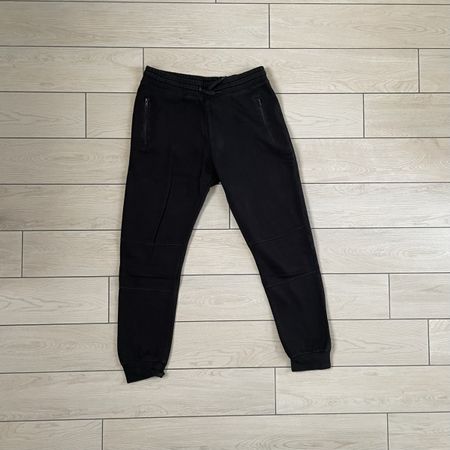 Comfort black track pants - M