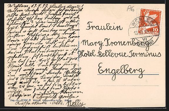 Cartoline postali: Wohlen /AG, Blick auf Bahnhof und Quarti – Usato da Berlin venduto da bartko-reher 1