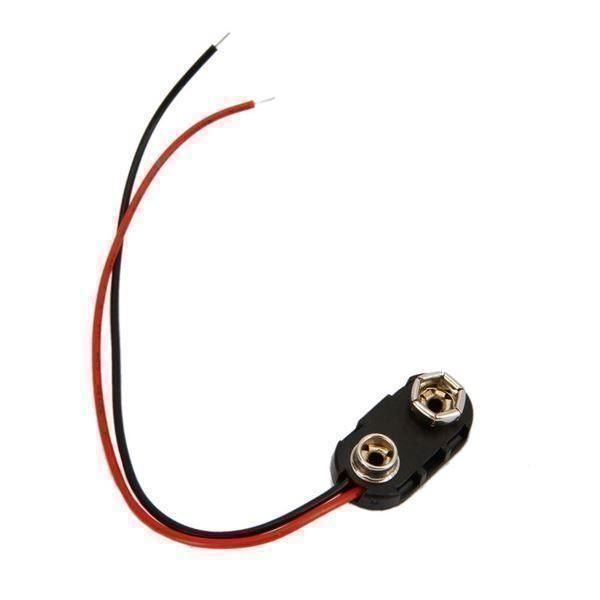 Componenti elettronici: Batteriehalter 9V-Blockbatterie, 1 Stück – Nuovo (secondo la descrizione) da Luzern venduto da Salefactory 1
