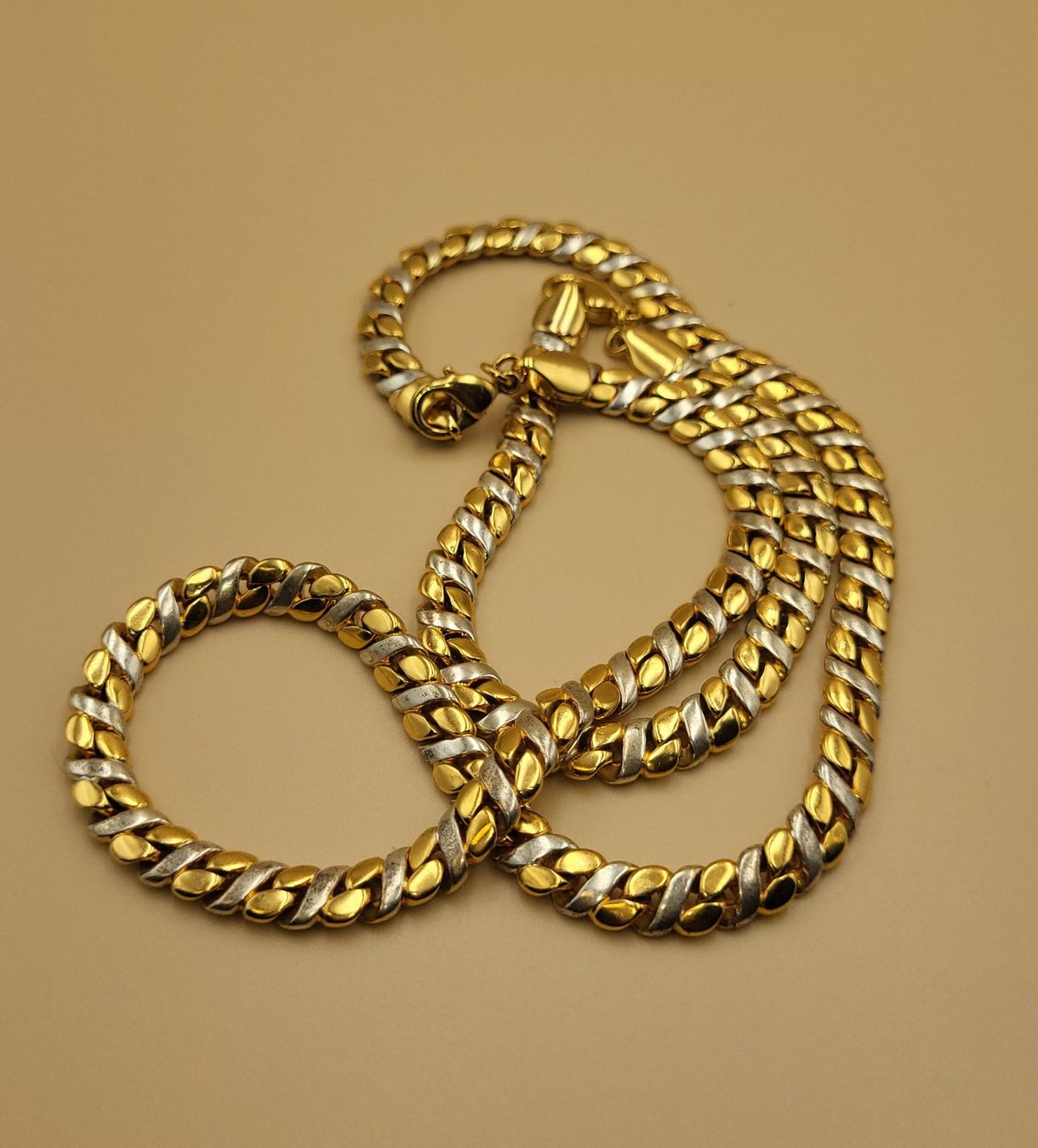 Catenine: Goldene Collier Und Armband Set – Usato da Wald ZH venduto da SwissPawnshop 2