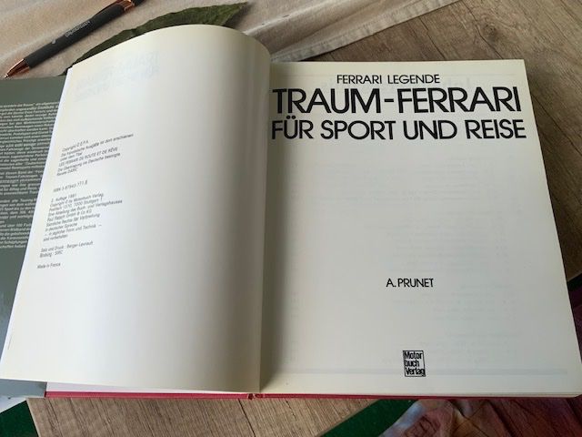 Libri: Buch Traum Ferrari – Usato da Schübelbach venduto da S1CH 3