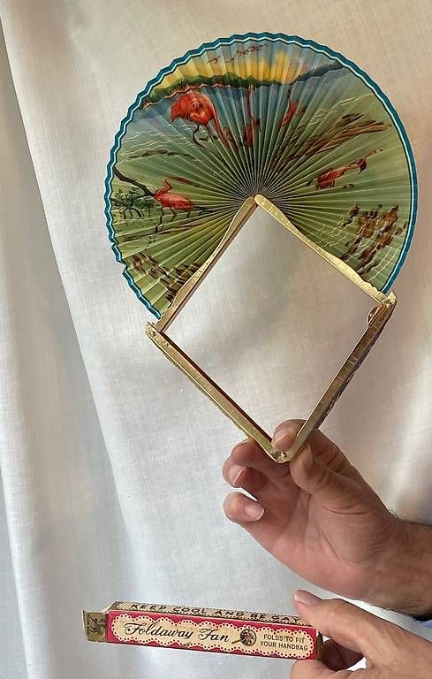 Alle Dekorationen: Vintage Fächer, Foldaway Fan – Gebraucht aus Weinfelden von bea_2ln5 1