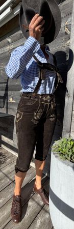 almsach lederhose. oktoberfest. TOPDEAL. GR 36. neue bilder