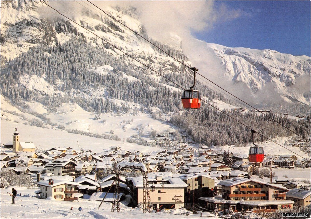 Cartes postales: Flims GR // Gondelbahn Startgels Winter – D'occasion à Basel par intermezzo12