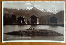 Montana - Lac & Weisshorn 1930