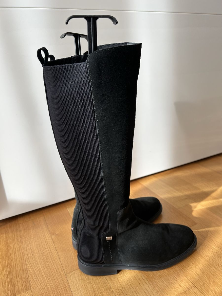 Tommy Hilfiger Scarpe da donna: Tommy Hilfiger Stiefel, Schwarz, Gr. 39 – Nuovo (secondo la descrizione) da Baden venduto da line_onigiri 1