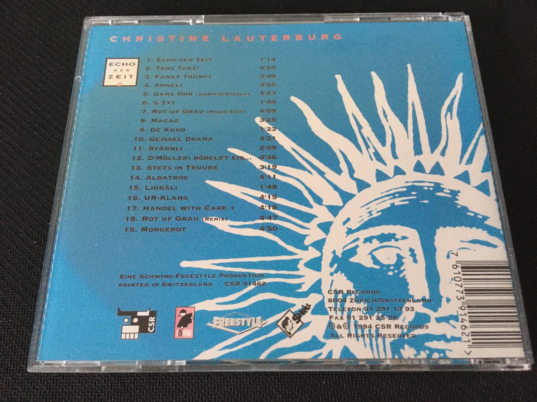 CD: Christine Lauterburg - Echo der Zeit -CD- – Usato da St.Gallen venduto da MedienJoe 2