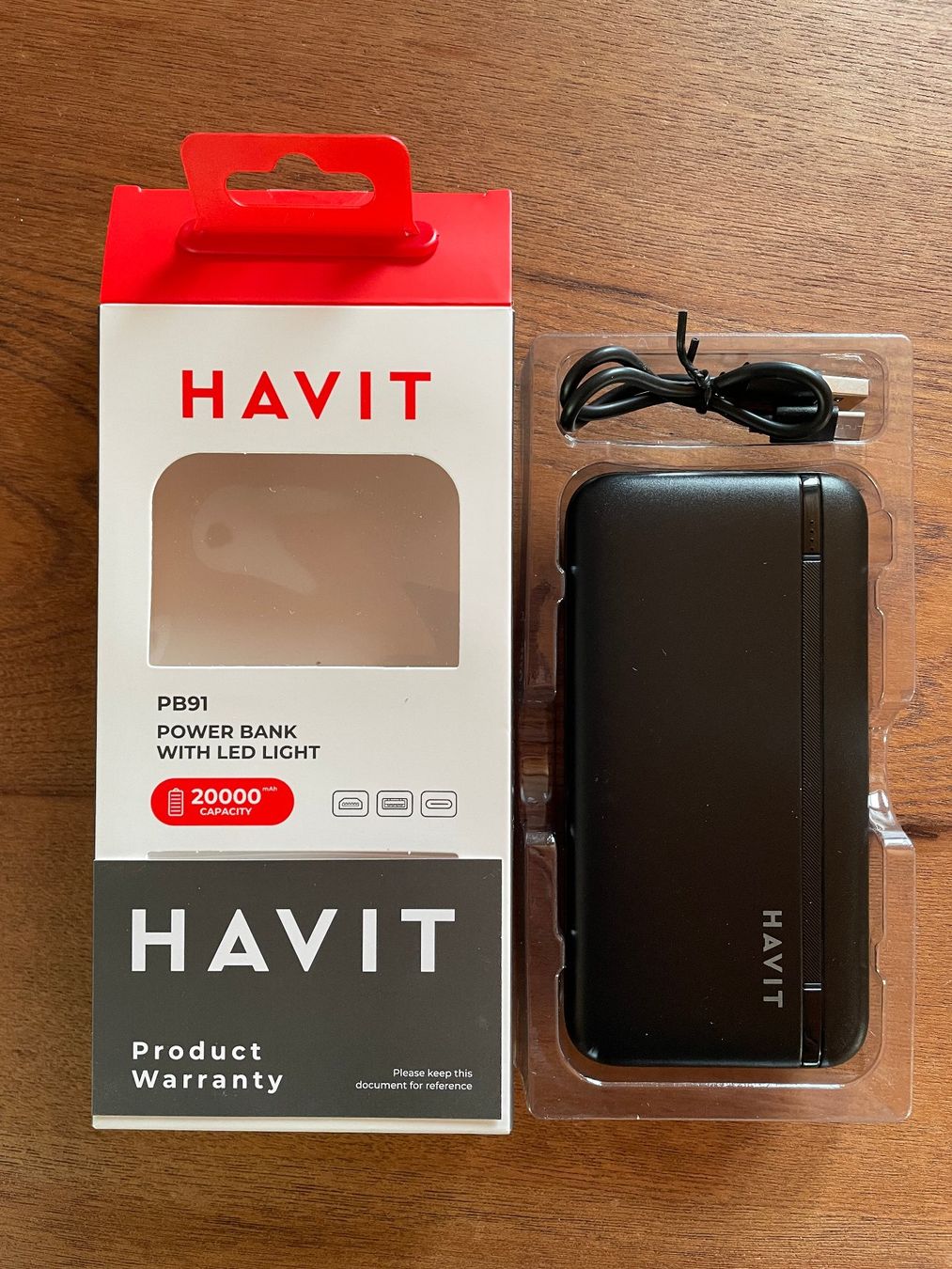 Batterie: Havit Powerbank 20000Mh – Nuovo e nell'imballaggio originale da Vicques venduto da 7uy